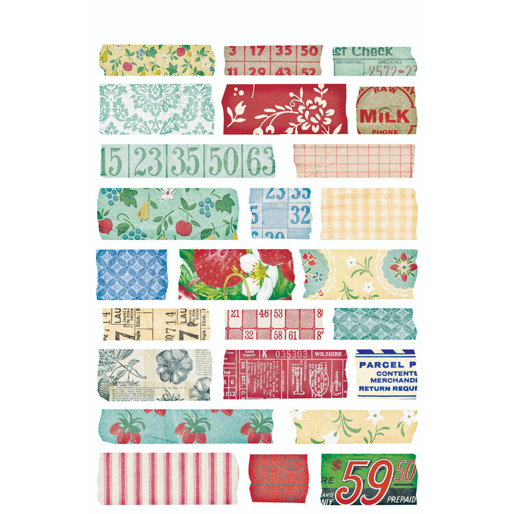 Simple Stories Simple Vintage Berry Fields Sticker Book (20125) (OUTLET)