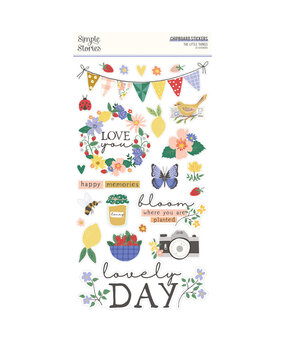 Simple Stories The Little Things Chipboard Stickers (25pcs) (20217) (OUTLET)