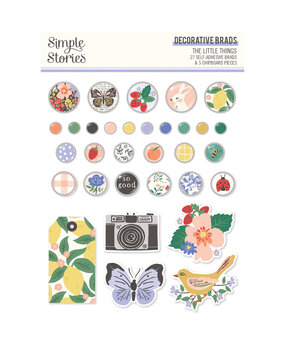 Simple Stories The Little Things Decorative Brads (20224) (OUTLET)