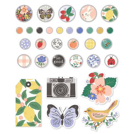 Simple Stories The Little Things Decorative Brads (20224) (OUTLET)