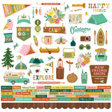 Simple Stories Trail Mix Cardstock Stickers (20302) (OUTLET)