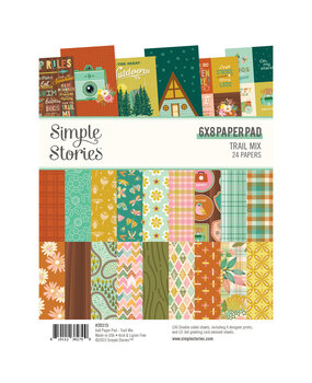 Simple Stories Trail Mix 6x8 Inch Paper Pad (20315) (OUTLET)