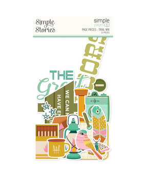 Simple Stories Trail Mix Simple Pages Pieces (15pcs) (20328) (OUTLET)
