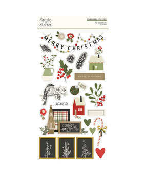 Simple Stories The Holiday Life Chipboard (20517) (OUTLET) Simple Stories The Holiday Life Chipboard (20517) (OUTLET)