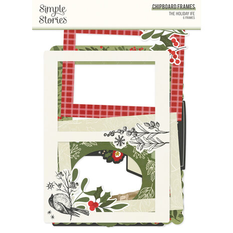 Simple Stories The Holiday Life Chipboard Frames (20522) (OUTLET)