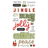 Simple Stories The Holiday Life Foam Stickers (20525) (OUTLET)