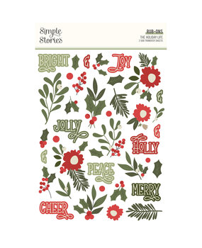 Simple Stories The Holiday Life Rub-ons (20526) (OUTLET) Simple Stories The Holiday Life Rub-ons (20526) (OUTLET)