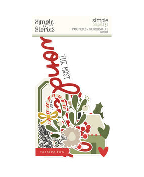 Simple Stories The Holiday Life Simple Pages Pieces (20532) (OUTLET) Simple Stories The Holiday Life Simple Pages Pieces (20532) (OUTLET)