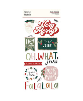 Simple Stories Boho Christmas Foam Stickers (20623) (OUTLET) Simple Stories Boho Christmas Foam Stickers (20623) (OUTLET)