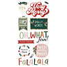 Simple Stories Boho Christmas Foam Stickers (20623) (OUTLET)
