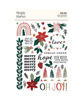 Simple Stories Boho Christmas Rub-ons (20624) (OUTLET) Simple Stories Boho Christmas Rub-ons (20624) (OUTLET)