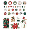 Simple Stories Boho Christmas Decorative Brads (20626) (OUTLET)