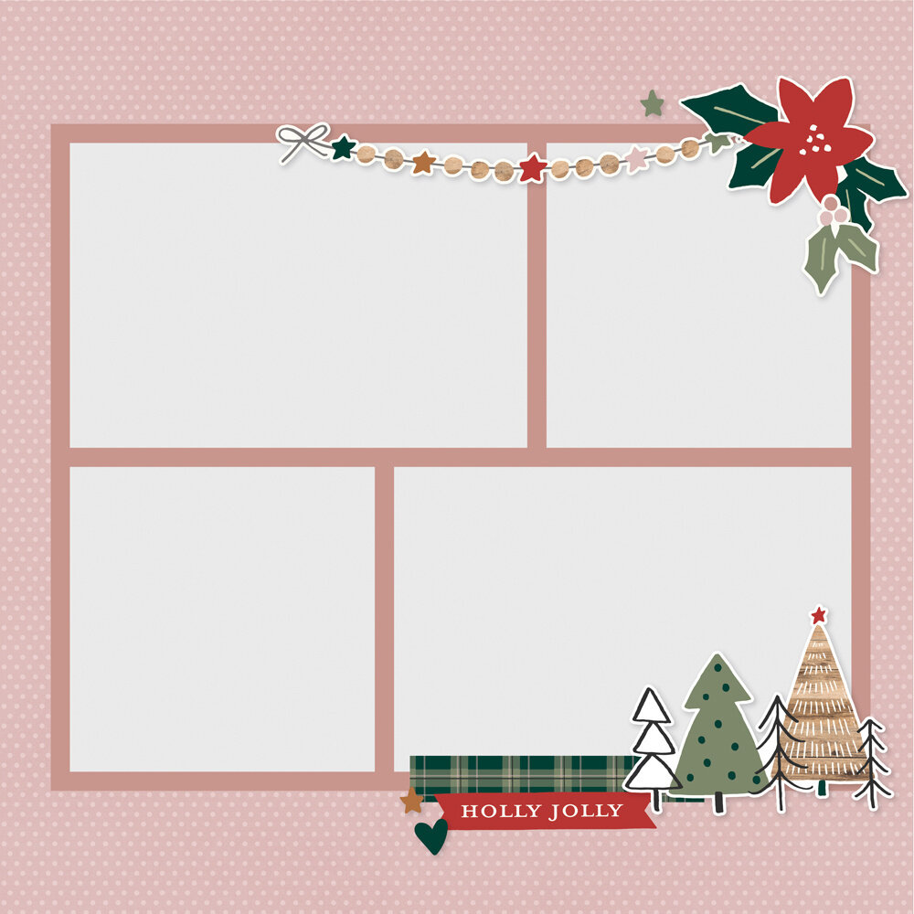 Simple Stories Boho Christmas Simple Pages Pieces (20630) (OUTLET)