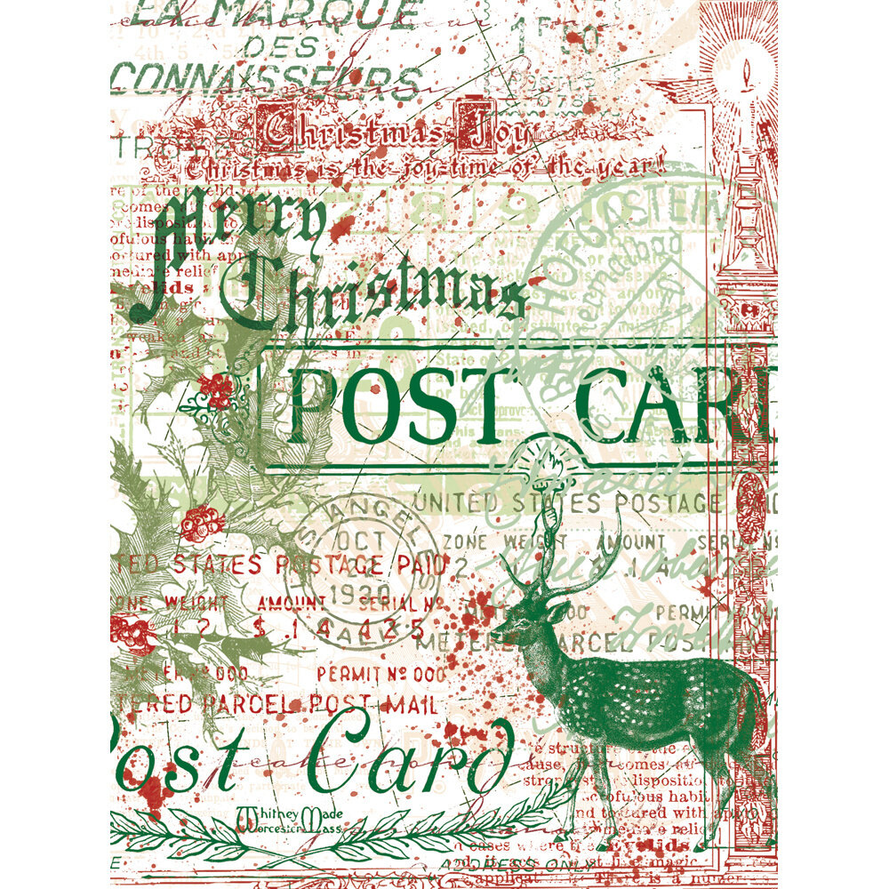 Simple Stories Simple Vintage Dear Santa Rub-ons (20823) (OUTLET)