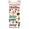 Simple Stories Simple Vintage Dear Santa Foam Stickers (20829) (OUTLET)