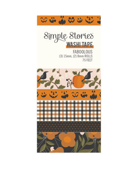Simple Stories FaBOOlous Washi Tape (20925) (OUTLET)