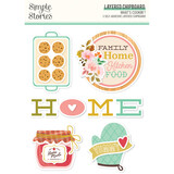Simple Stories What's Cookin' ? Layered Chipboard (5pcs) (21121) (OUTLET)