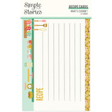 Simple Stories What's Coolin' ? Recipe Cards (21122) (OUTLET)