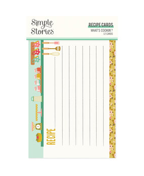 Simple Stories What's Coolin' ? Recipe Cards (21122) (OUTLET)