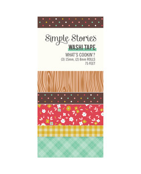 Simple Stories What's Cookin' ? Washi Tape (21128) (OUTLET)