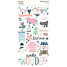 Simple Stories Winter Wonder Chipboard Stickers (21217) (OUTLET)