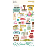 Simple Stories Noteworthy Chipboard Stickers (21317) (OUTLET)