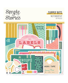 Simple Stories Noteworthy Supply Bits & Pieces (21321) (OUTLET)