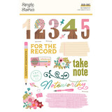 Simple Stories Noteworthy Rub-ons (21323) (OUTLET)