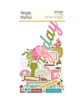 Simple Stories Noteworthy Simple Pages Pieces (21330) (OUTLET)