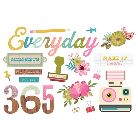 Simple Stories Noteworthy Simple Pages Pieces (21330) (OUTLET)