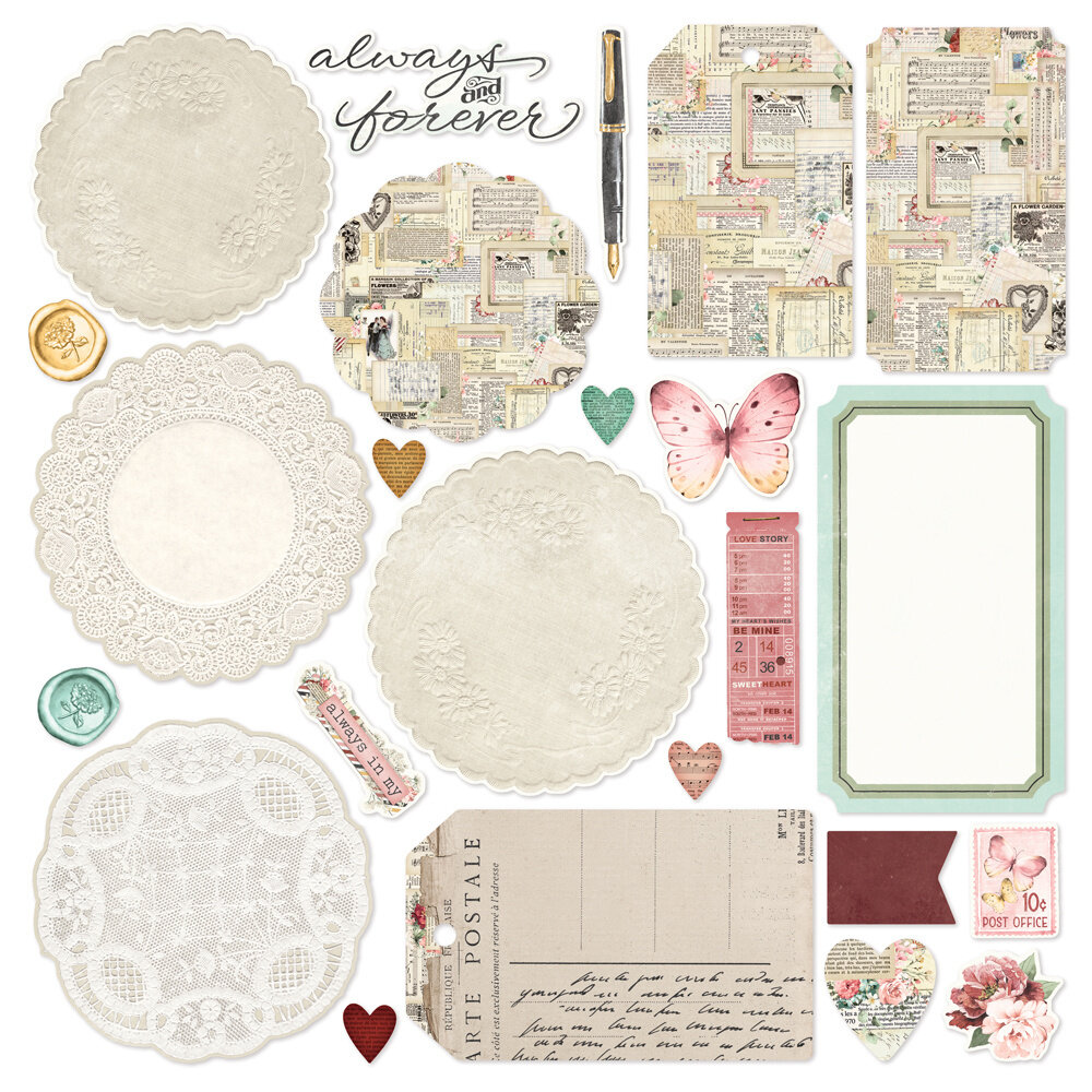 Simple Stories Simple Vintage Love Story Simple Cards Kit (21437) (OUTLET)