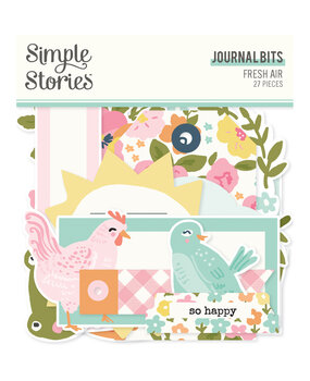Simple Stories Fresh Air Journal Bits & Pieces (21619) (OUTLET)