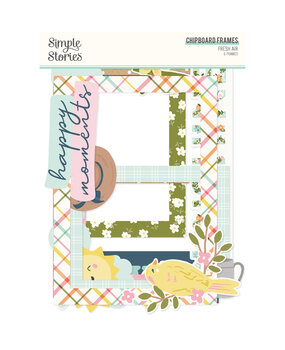 Simple Stories Fresh Air Chipboard Frames (21623) (OUTLET)