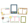 Simple Stories Fresh Air Chipboard Frames (21623) (OUTLET)