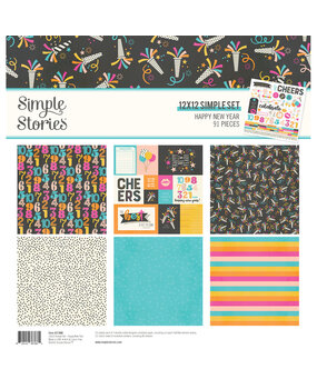 Simple Stories Happy New Year Collection Kit (21900) (OUTLET)