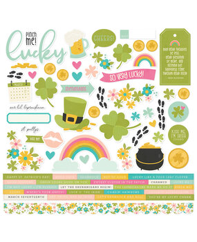 Simple Stories St Patrick's Day Cardstock Stickers (21916) (OUTLET)