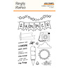 Simple Stories Summer Snapshots Clear Stamps (22016) (OUTLET)