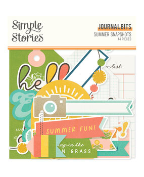 Simple Stories Summer Snapshots Journal Bits & Pieces (22019) (OUTLET)