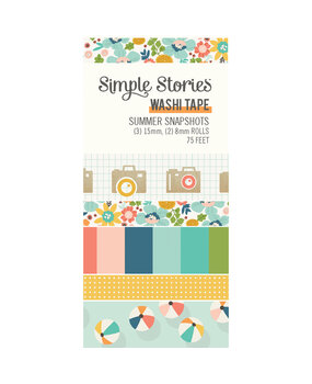 Simple Stories Summer Snapshots Washi Tape (22029) (OUTLET)