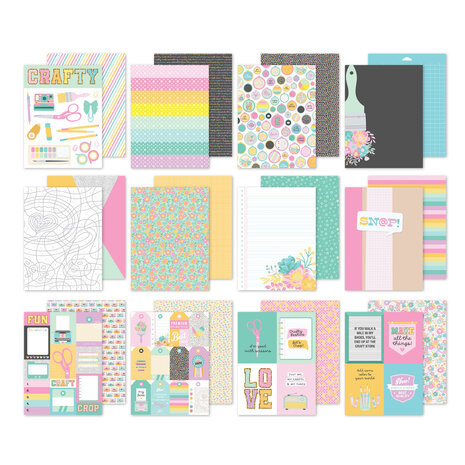 Simple Stories Crafty Things 6x8 Inch Paper Pad (22515) (OUTLET)