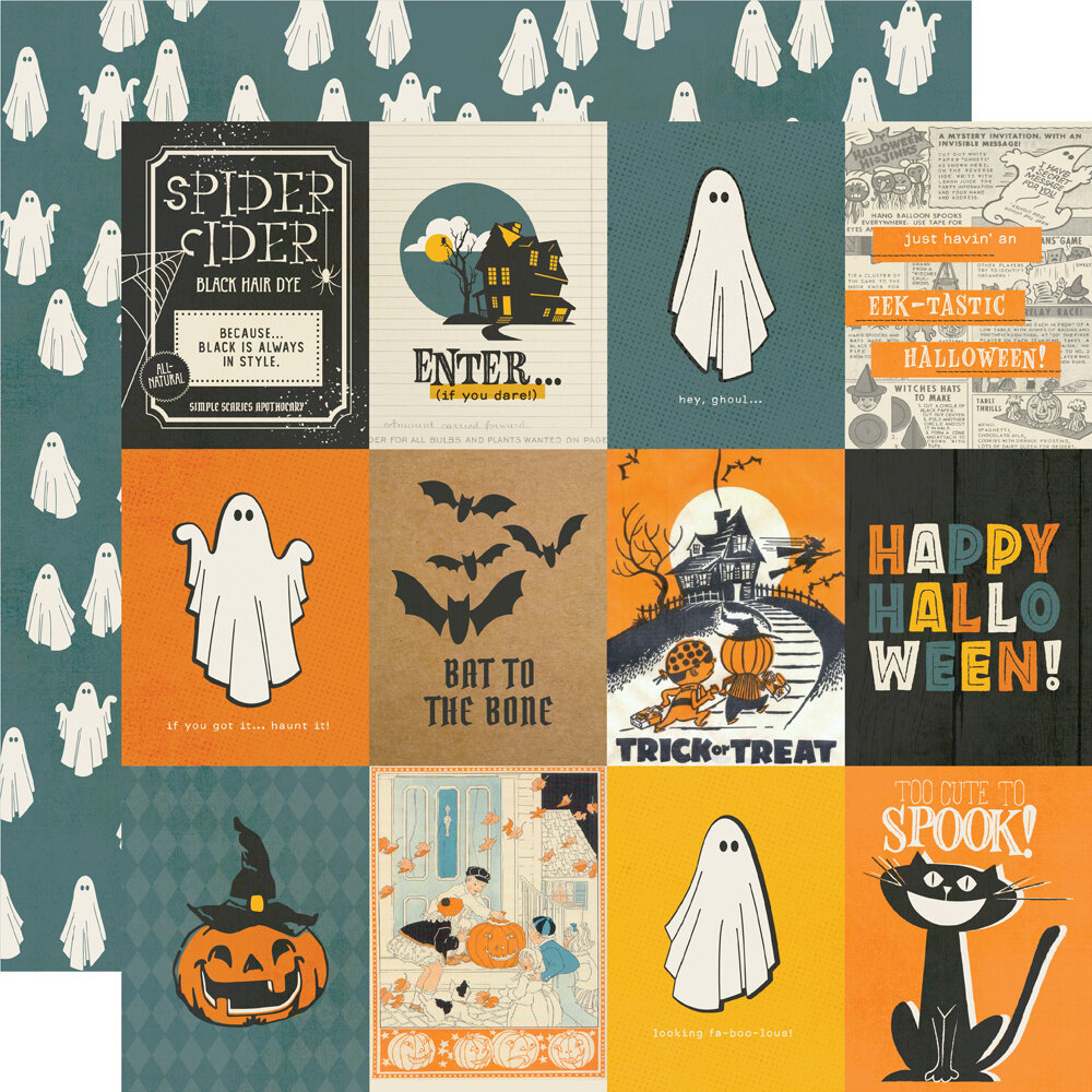 Simple Stories Simple Vintage Scary Stories Collection Kit (22800) (OUTLET)