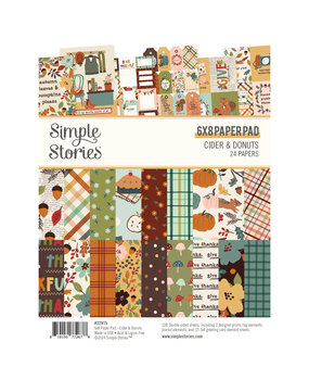Simple Stories Cider & Donuts 6x8 Inch Paper Pad (22915) (OUTLET)