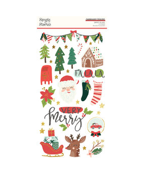 Simple Stories Santa's Village Chipboard (23017) (OUTLET)