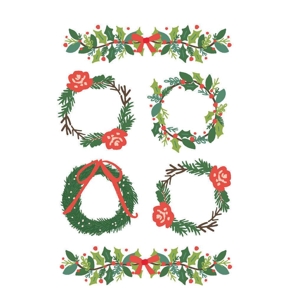 Simple Stories Santa's Village Sticker Book (23022) (OUTLET)