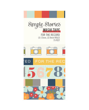 Simple Stories For The Record Washi Tape (23530) (OUTLET)