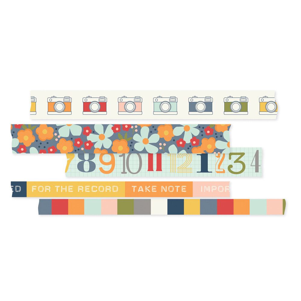 Simple Stories For The Record Washi Tape (23530) (OUTLET)