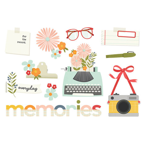 Simple Stories For The Record Simple Pages Pieces (23531) (OUTLET)