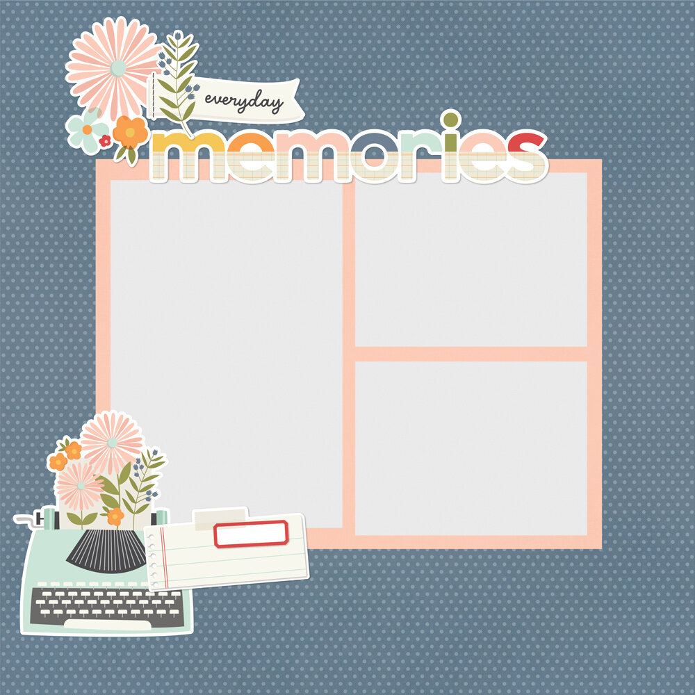 Simple Stories For The Record Simple Pages Pieces (23531) (OUTLET)