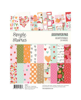 Simple Stories Heartstrings 6x8 Inch Paper Pad (23617) (OUTLET)