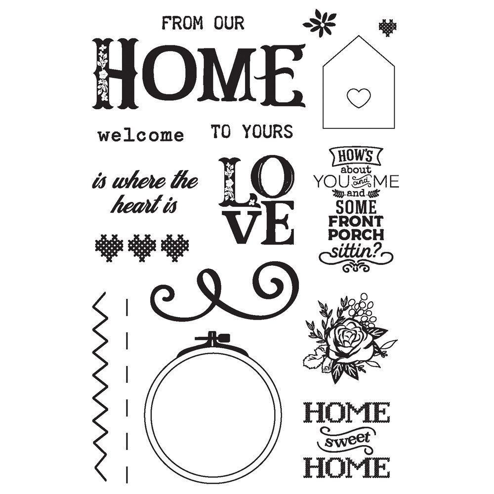 Simple Stories Front Porch Stamps (23816) (OUTLET)